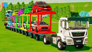 Машинки летают и прыгают! Развивающие мультики Машины помощники. Мультфильмы про машинки