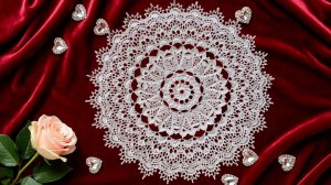 Салфетка "Бесконечная любовь". Часть 3