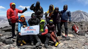 Президент Клуба 7 Вершин Александр Абрамов о восхождении на вулкан Сан-Франциско