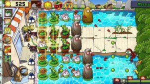 PvZ ultimate DaveS Backyard garden уровень 3-4