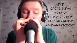 Past Lives - Borns - на губной гармошке Bb + табы