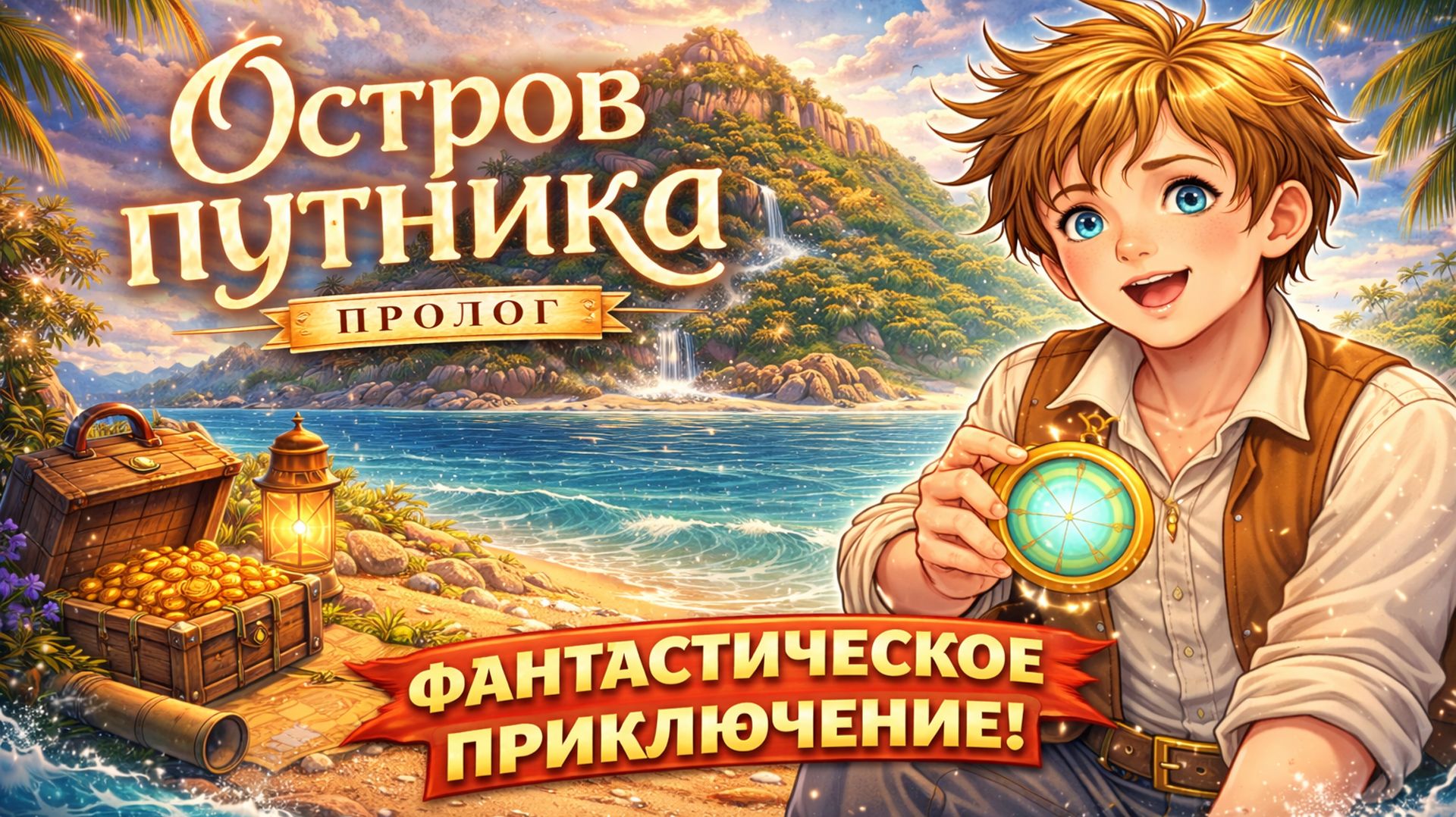 Остров Путника — фантастическое приключение | Пролог — начало волшебного путешествия