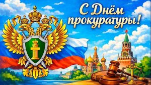 Поздравление с Днём работника прокуратуры РФ
