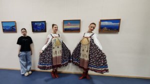 Дуэт Дети Солнца МОУ Кременкульская СОШ. Русский народный танец Ой на горке калина