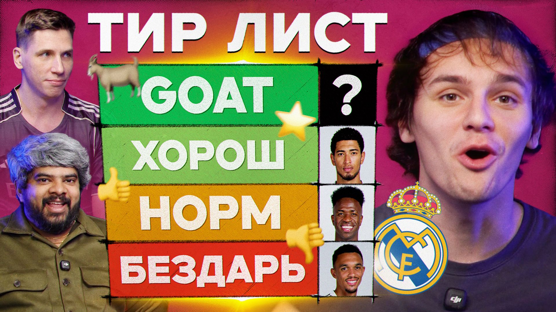 Тир лист #13 | Реал смотреть онлайн