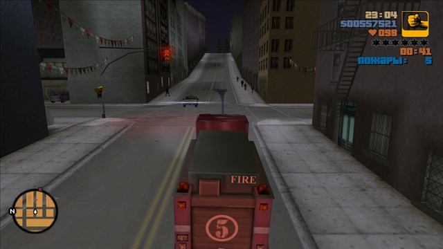 Grand Theft Auto 3 - Прохождение на 100%. Миссия Пожарного в Портленде