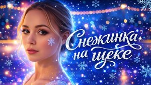 Снежинка на щеке