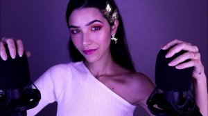 ASMR Closeup Whispers & Scratching Your Brain