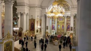 11.01.2026. Ранняя Литургия. Свято-Троицкий Измайловский собор Санкт-Петербурга