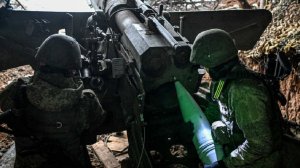 Расчет "Гиацинт-Б" уничтожил пункт управления дронов ВСУ под Северском