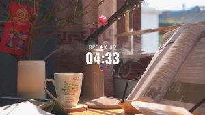 4 часа STUDY WITH ME ｜ Calm Piano ️｜ Pomodoro 50⧸10 ｜ Sunny Day - Spring 2024 🌸