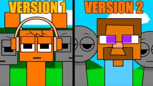 Sprunkcraft VS Sprunkcraft 2.0 в Incredibox Sprunki
