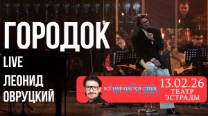 Леонид Овруцкий – Городок (кавер) – live