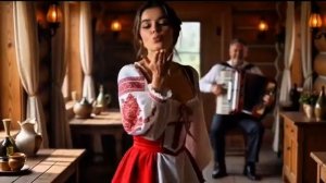 Очаровательные девушки поют озорные частушки