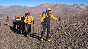 Гид Клуба 7 Вершин Андрей Березин рассказывает о восхождении на вулкан Сан-Франциско в Чили