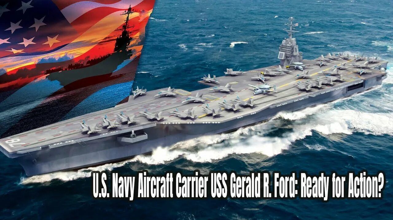 Самый большой атомный авианосец США смотреть онлайн