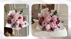 БУКЕТ НЕЖНОСТЬ ИЗ СИНЕЛЬНОЙ ПРОВОЛОКИ