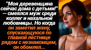 Жизненные Истории/"Моя деревенщина сейчас дома с детьми!" — смеялся муж среди коллег и нахальной люб