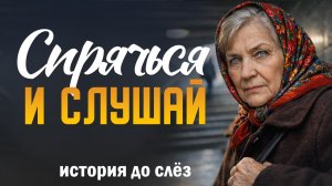 "Спрячься и слушай". История, от которой наворачиваются слёзы: совет перед самым судом.
