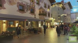 Китцбюэль, Австрия 🎄Праздничная рождественская ярмарка ❄️ Вечерняя прогулка по Австрийским Альпам