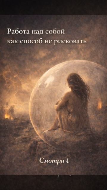 Работа над собой — безопасный способ не рисковать