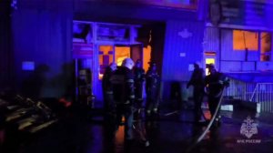 Пожар в магазине в Ялте потушили