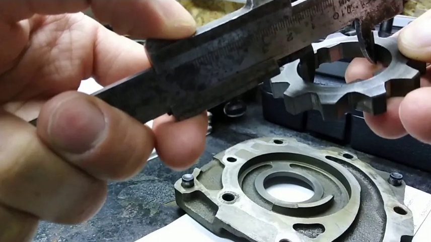 Измерения износа маслонасоса 21083 смотреть онлайн