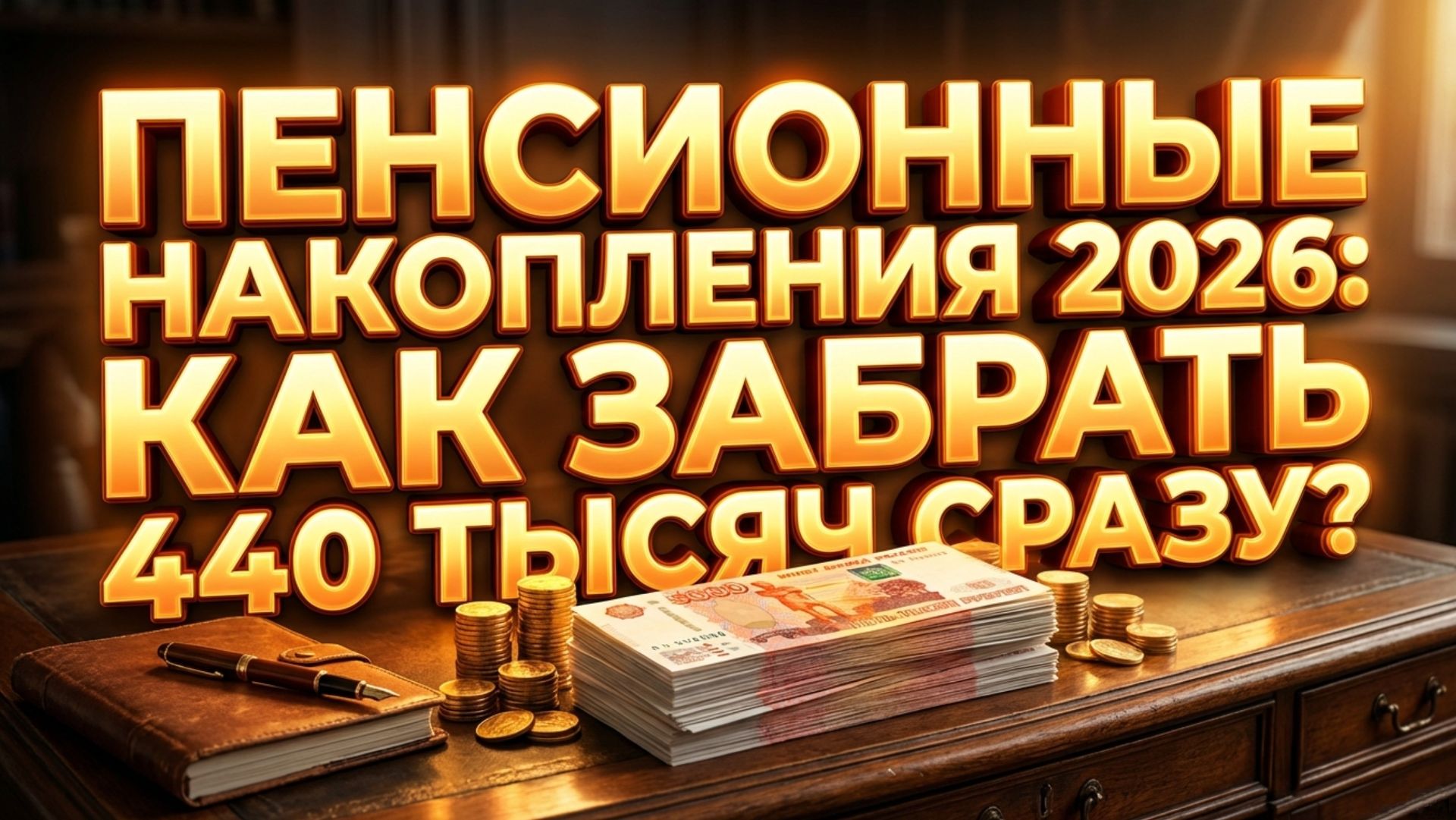Пенсионные накопления 2026: как забрать 440 тысяч сразу? смотреть онлайн