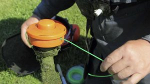 Как намотать леску на катушку триммера мотокосы. Как заменить леску на катушке триммера для покоса