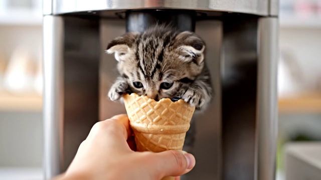 Сюрприз в рожке 😲