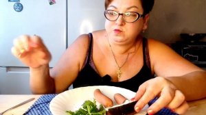 Мукбанг из архива! А НА ЗАТРАК СОСИСКИ И НЕ ТОЛЬКО/ВОТ,ЧТО ЗНАЧИТ БОРОДИНСКИЙ/