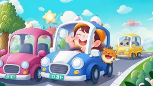 Малыши-гонщики: кто первым доедет? мультик