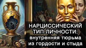 НАРЦИССИЧЕСКИЙ ТИП ЛИЧНОСТИ: внутренняя тюрьма из гордости и стыда. Как найти выход?