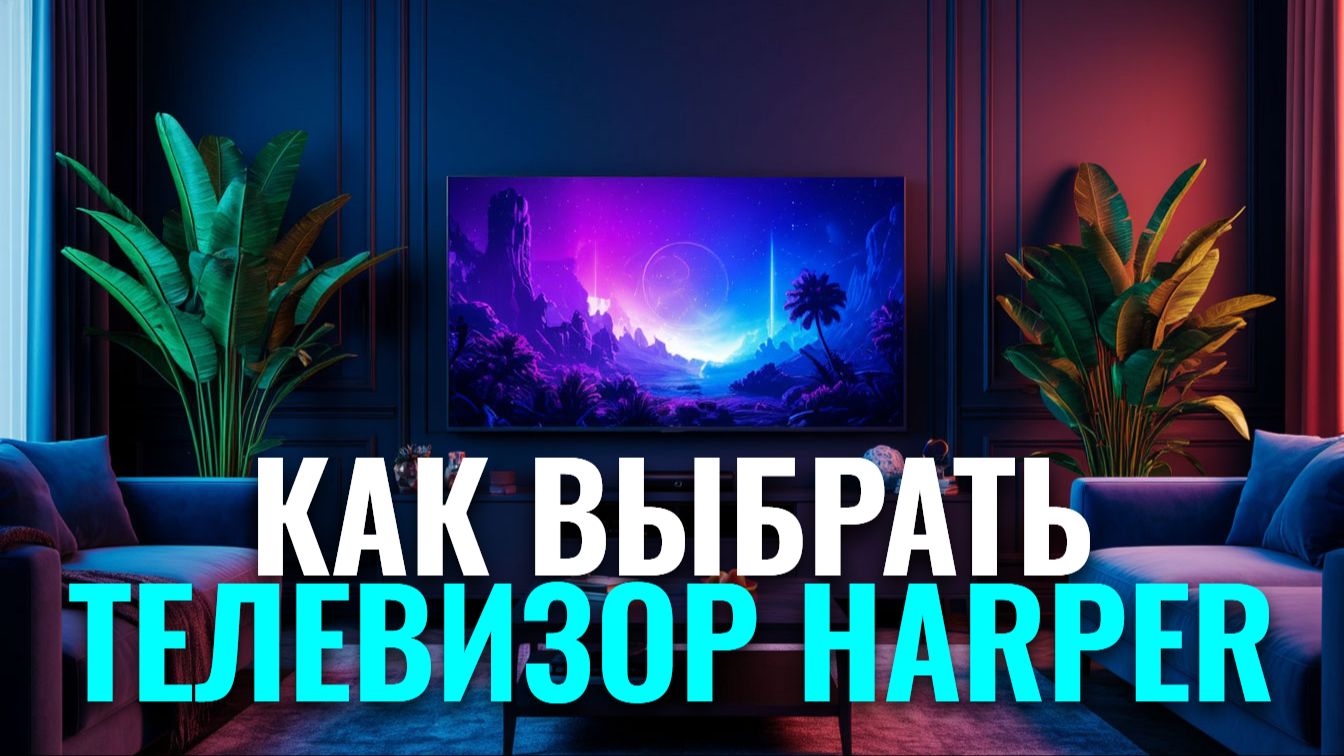 Сравниваем HARPER 43F660TS с аналогами: чем выделяется этот 43‑дюймовый ТВ?