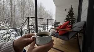 Просыпаться зимой у нас — особое удовольствие.