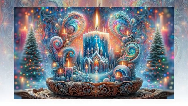 С Рождеством! 🎄🎀🔔Красивые рождественские картинки от DeepSeek & Dalle_3. 圣诞快乐！ смотреть онлайн