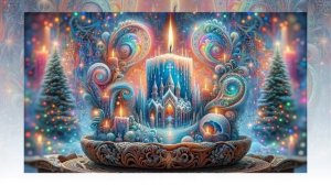 С Рождеством! 🎄🎀🔔Красивые рождественские картинки от DeepSeek & Dalle_3. 圣诞快乐！