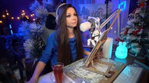 КАРТИНА МАСЛОМ НА СТРИМЕ🎨 #ламповыйстрим #девушкастримит #живопись #картина #рисование