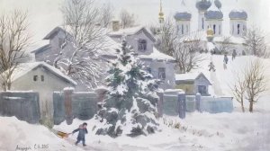 Василий Никифоров-Волгин. Серебряная метель