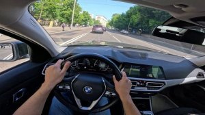 2019 BMW 320i G20 / БМВ 320и Г20 2.0 турбо автомат 184 л.с. | Тест драйв от первого лица | Обзор
