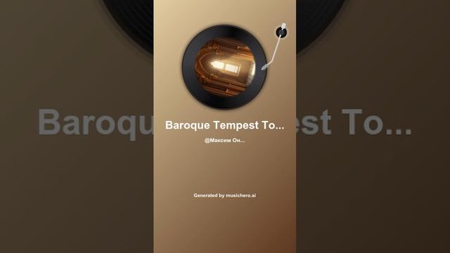 Baroque Tempest Toccata ( несуществующая токката Вивальди ) смотреть онлайн