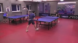 Баторов А. (710) - Звергздин А. (680) 08.01 настольный теннис Любительский турнир