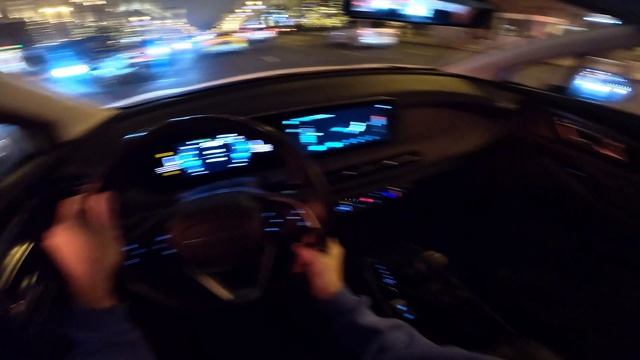 2024 BAIC U5 Plus / БАИК У5 Плюс Хонор 1.5 вариатор 105 л.с. | Ночной тест-драйв от первого лица смотреть онлайн