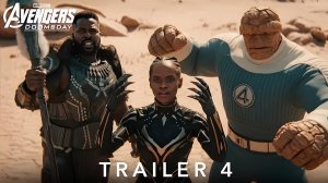 Мстители 5: Судный день "Вакандцы и Фантастическая четверка вернутся" (Трейлер 2026)