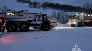 На Камчатке спасли автомобилистов, застрявших в районе "Снежной долины"