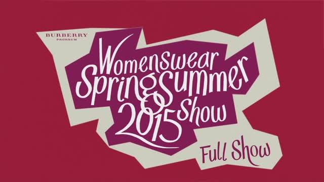 Показ женской коллекции Burberry весна-лето 2015 смотреть онлайн