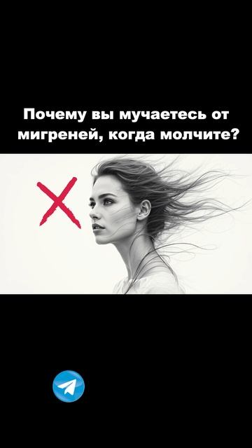 когда вы молчите у вас может быть мигрень