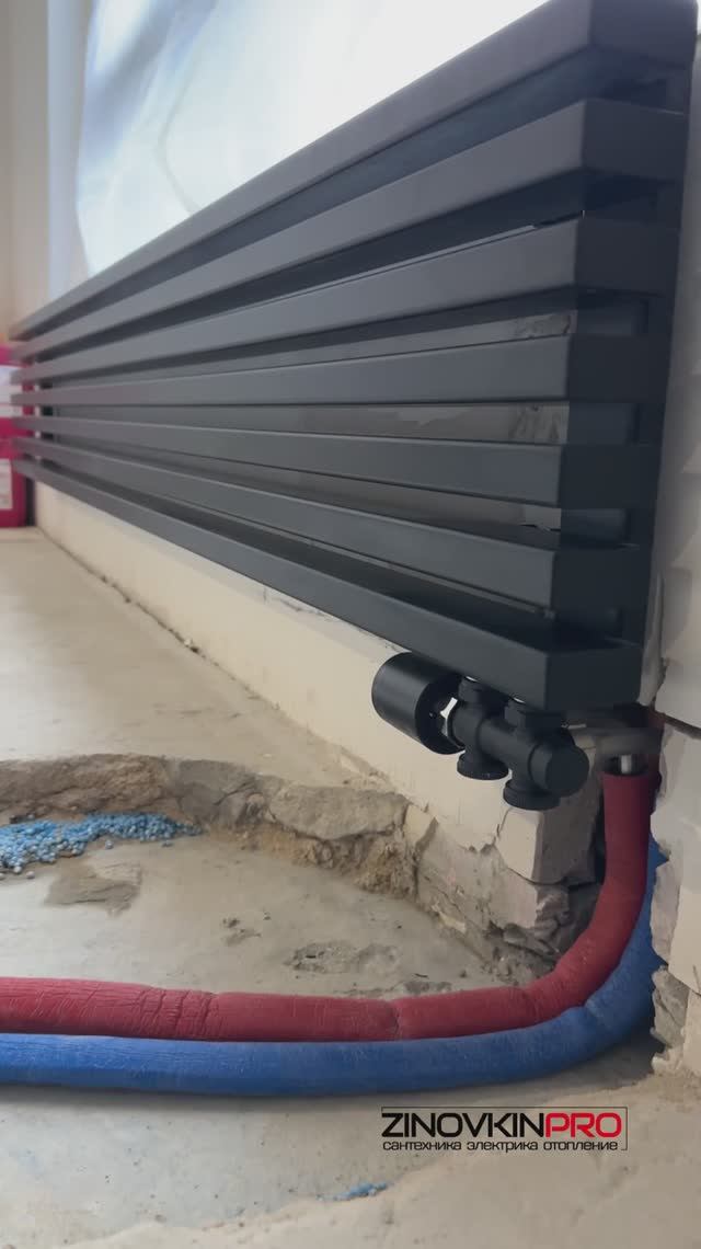 Замена радиаторов отопления Трубчатые радиаторы Guardo Retta