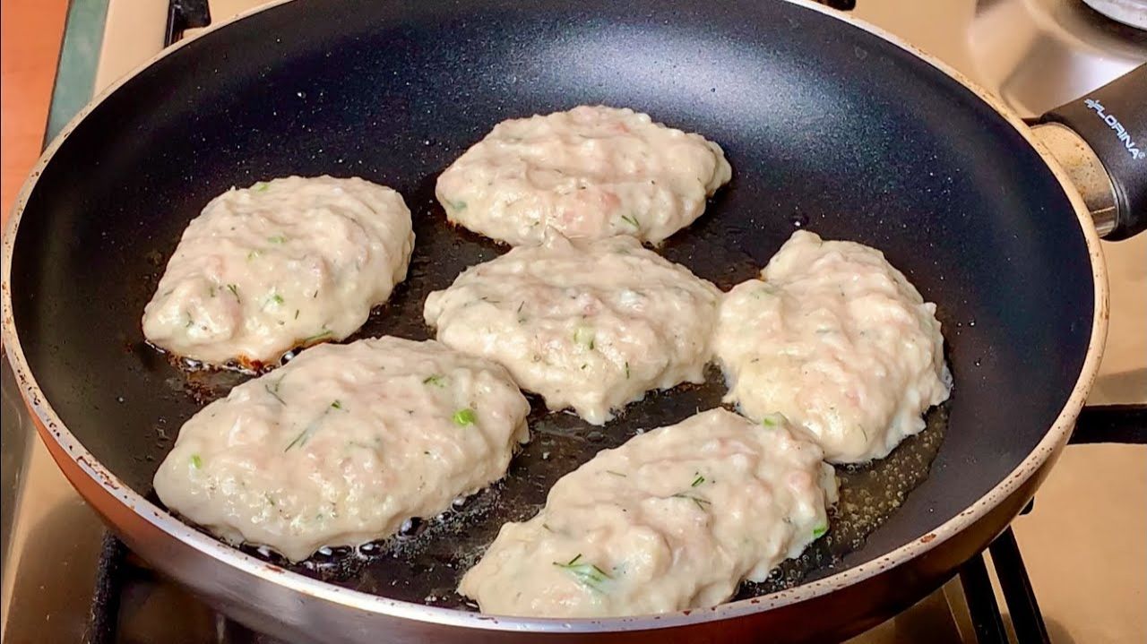 Беру Стакан Кефира и фарш! Вкусный Завтрак или Ужин готовлю 2 раза в неделю! Нежнейший! смотреть онлайн