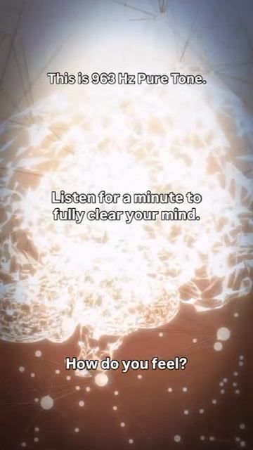 This is 963 Hz Frequency. Listen for a minute to fully clear your mind. How do you feel? смотреть онлайн